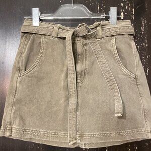 American Eagle Outfitters Green Mini Skirt